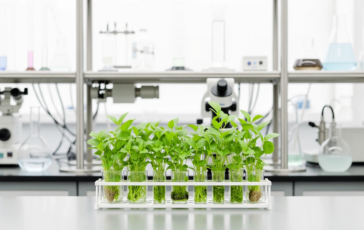 Botanical research lab